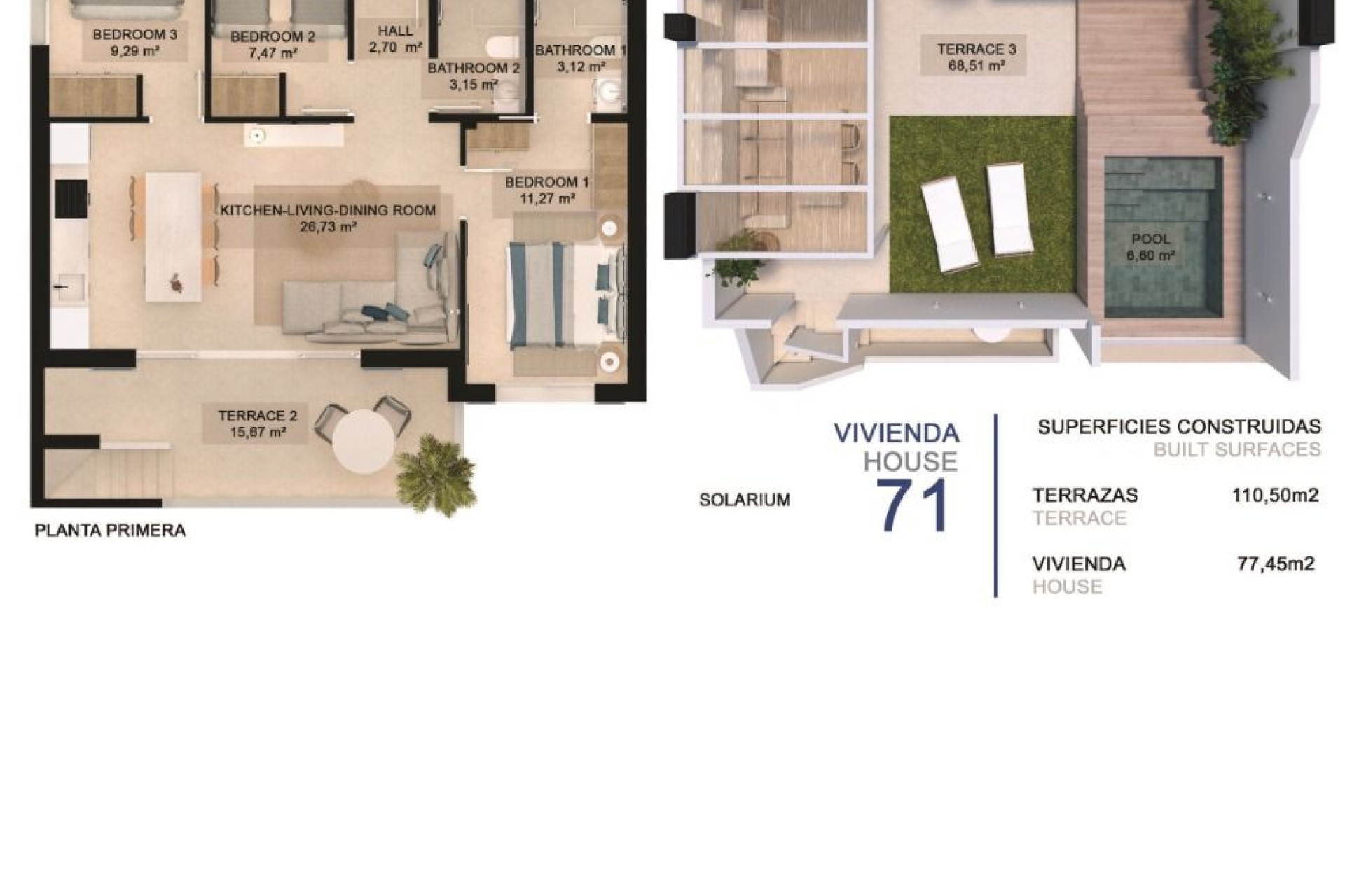 New Build - Bungalow - Pilar de la Horadada - La Torre De La Horadada