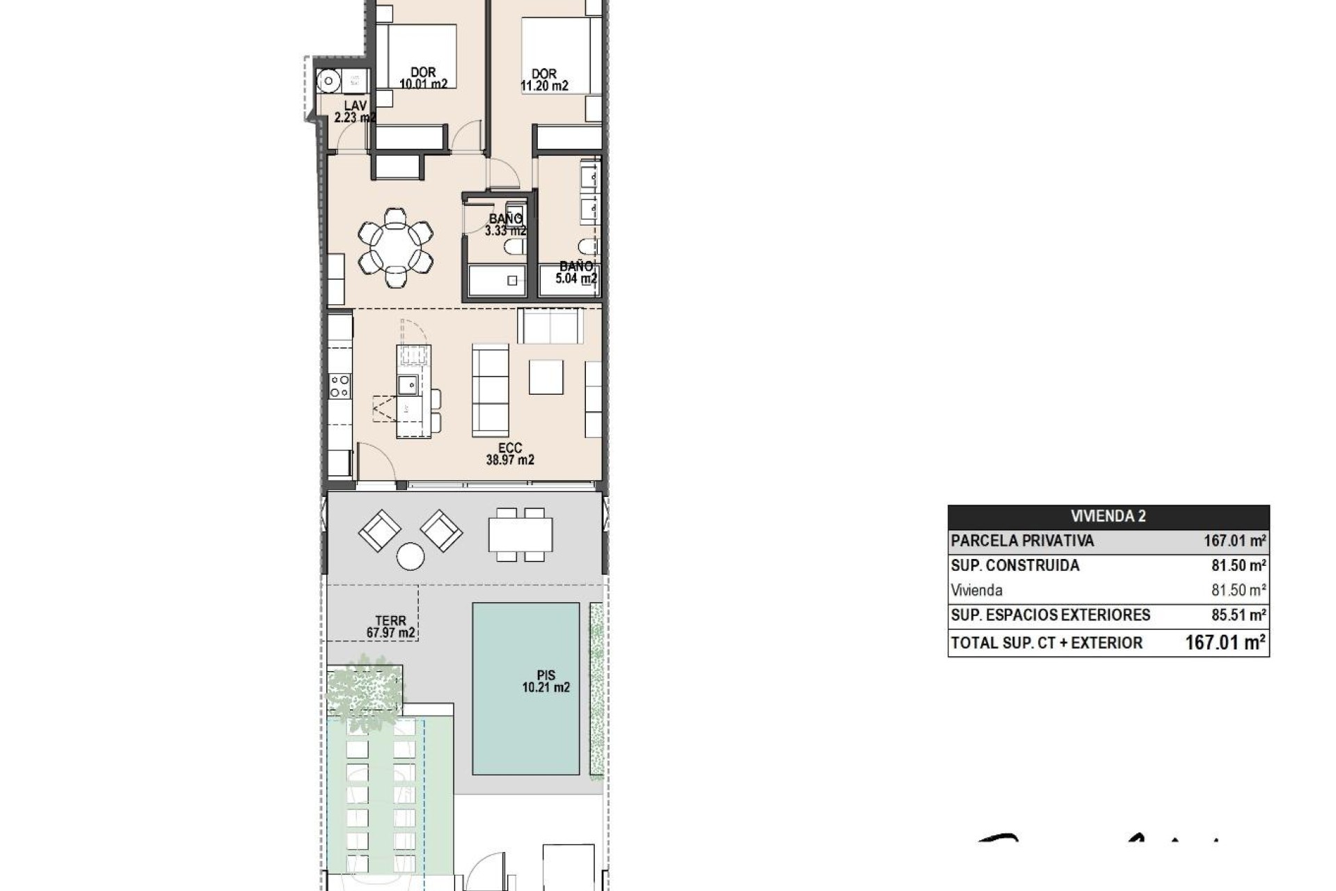 New Build - Bungalow - Pilar de la Horadada - parques de Andromeda