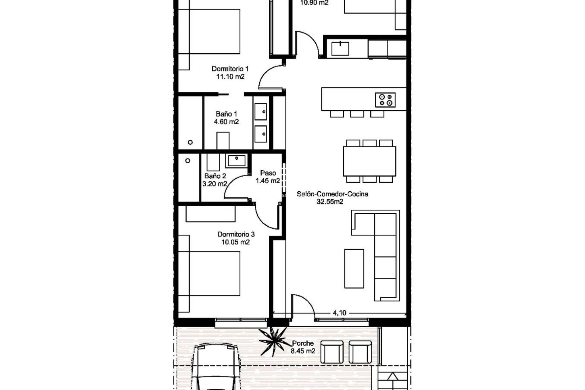 New Build - Bungalow - Santiago de la Ribera