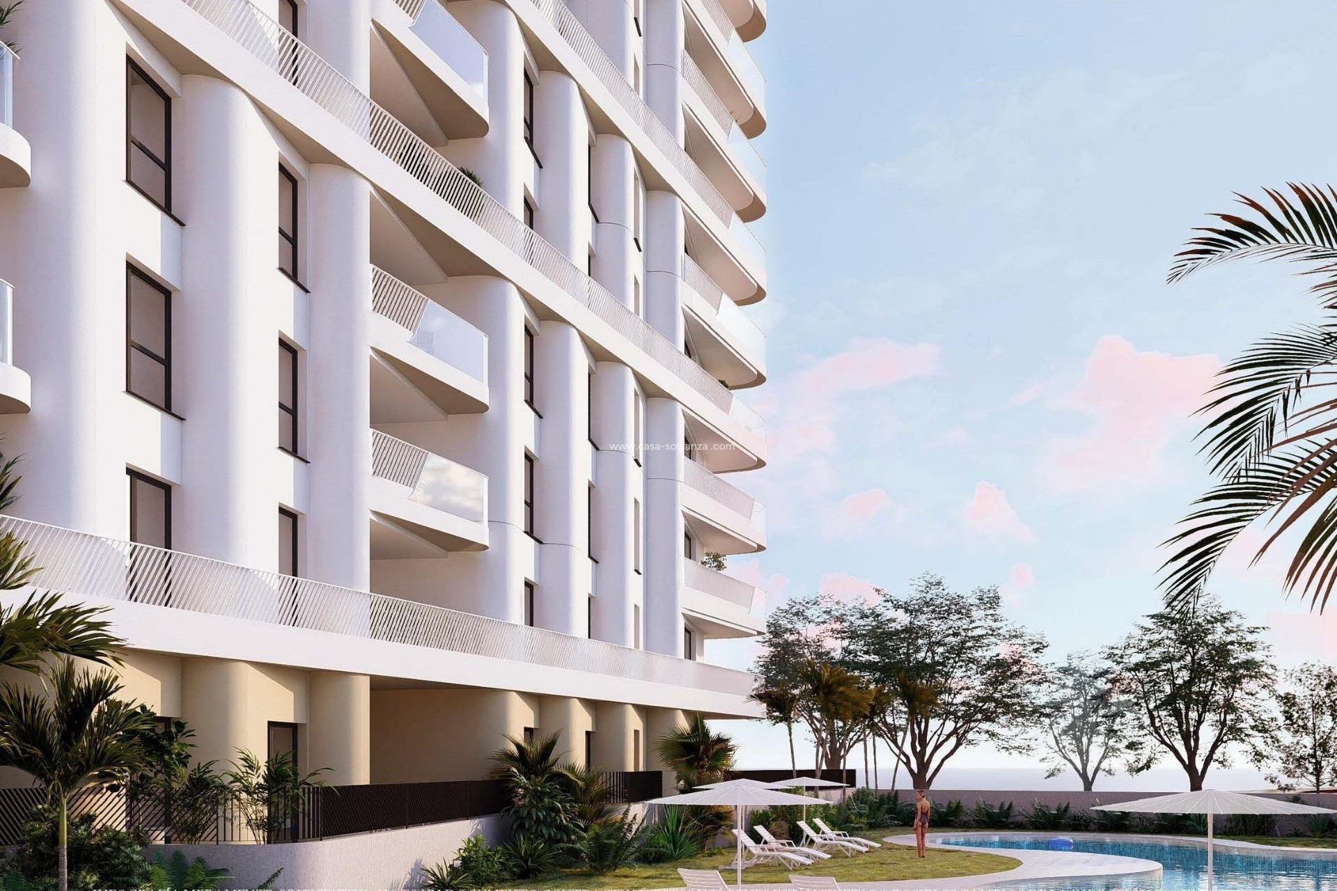 New Build - Ground floor apartment - Villajoyosa - La Tellerola