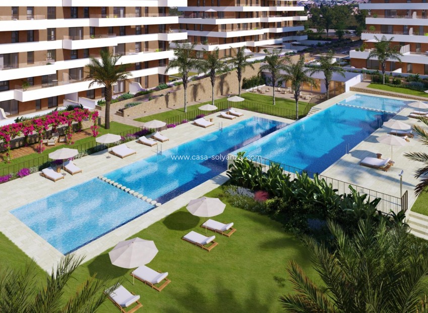 New Build - Ground floor apartment - Villajoyosa - Playa del Torres
