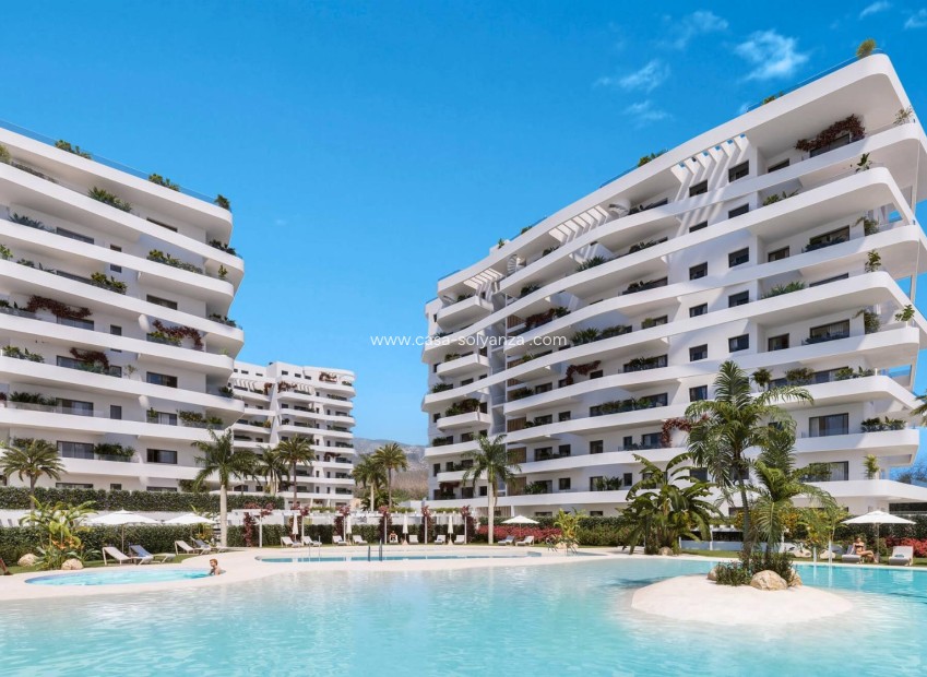 New Build - Ground floor apartment - Villajoyosa - Playa del Torres