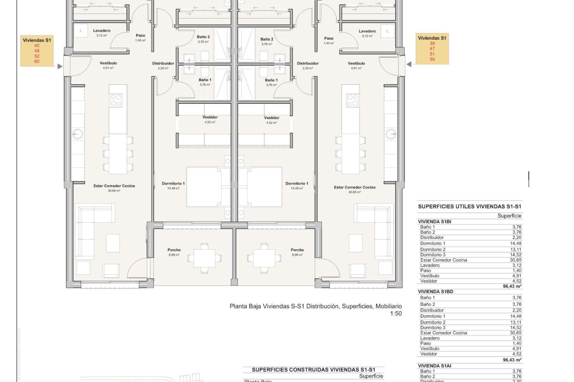 New Build - Ground Floor Bungalow - Mojacar - Playa De Macenas