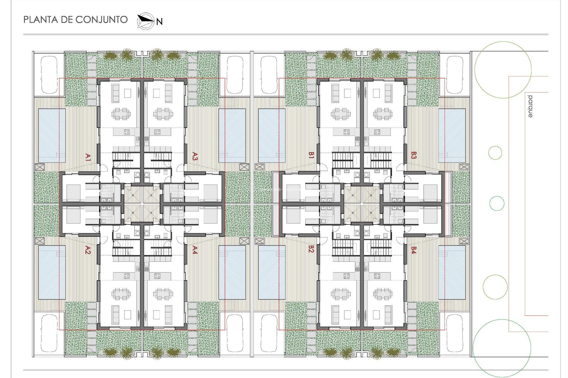 New Build - Quad - Bigastro - Loma Alta