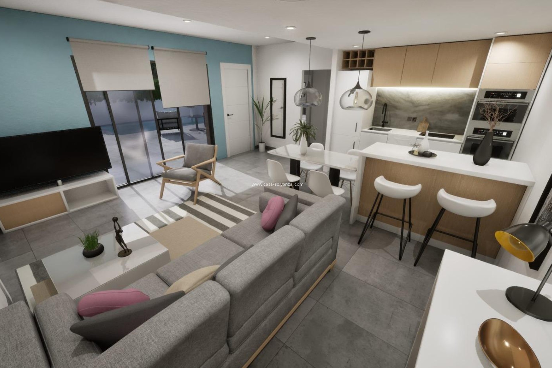 New Build - Quad - Torre Pacheco - pueblo