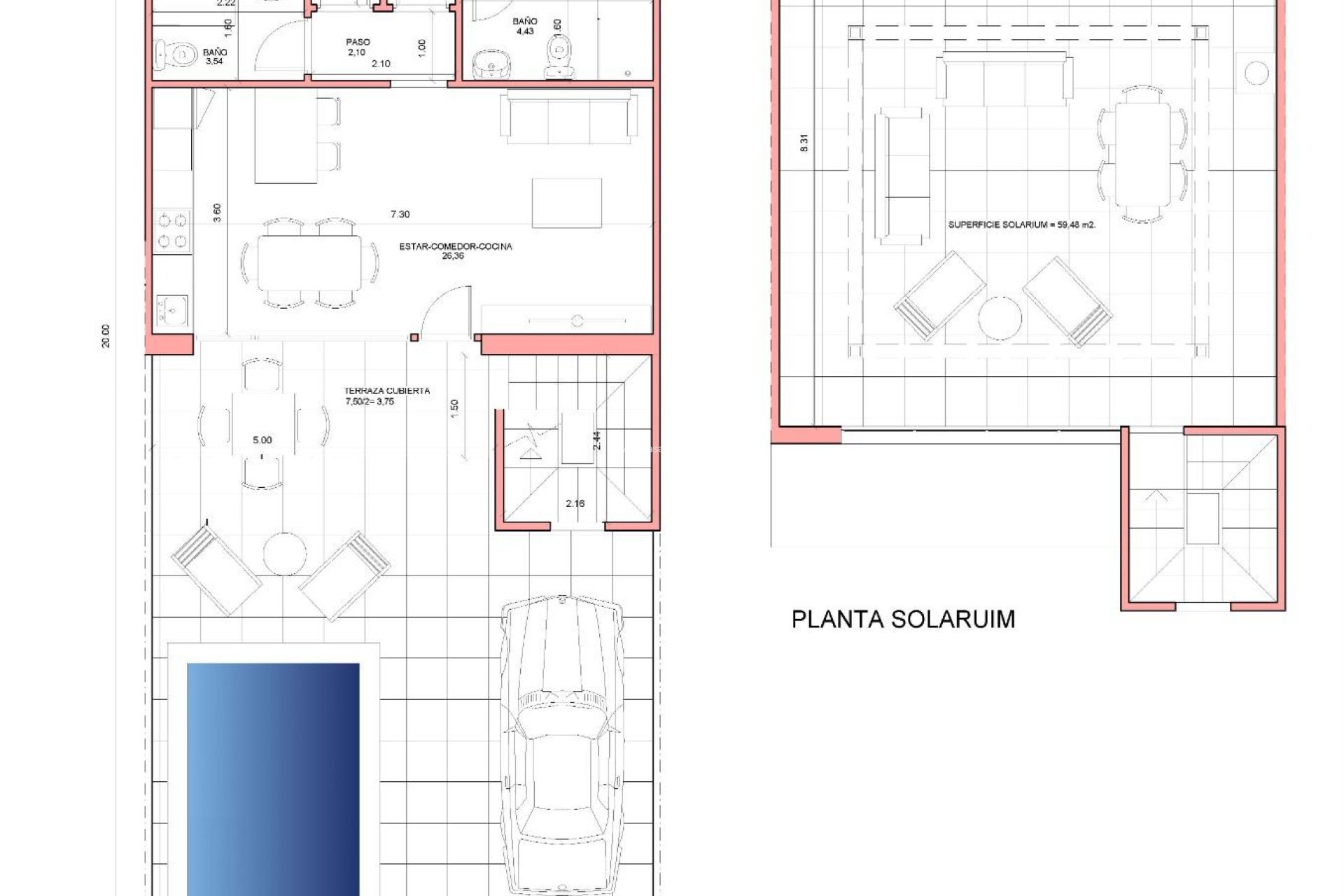 New Build - Townhouse - Fuente Alamo - La Pinilla