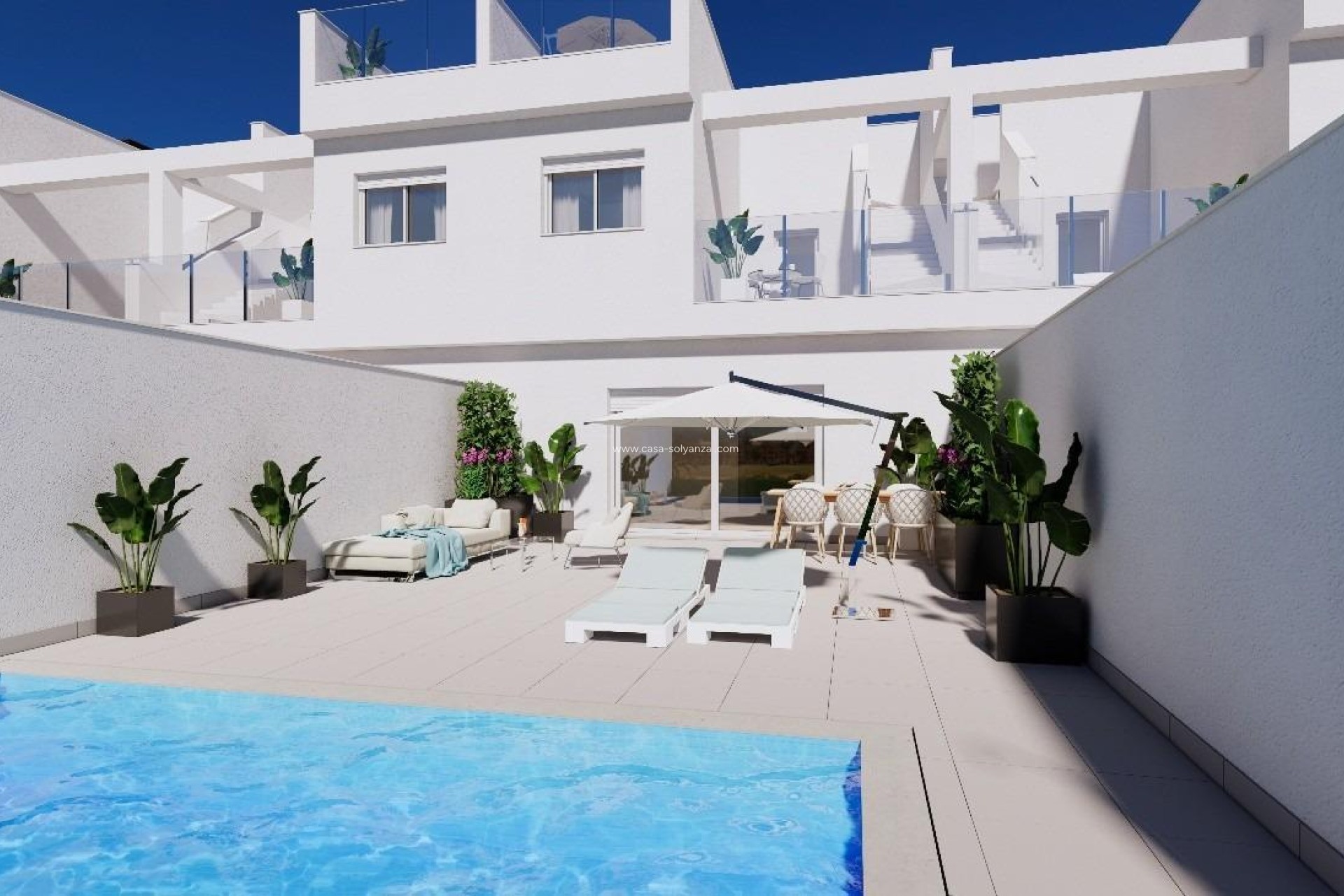 New Build - Townhouse - Los Alcázares - Serena Golf