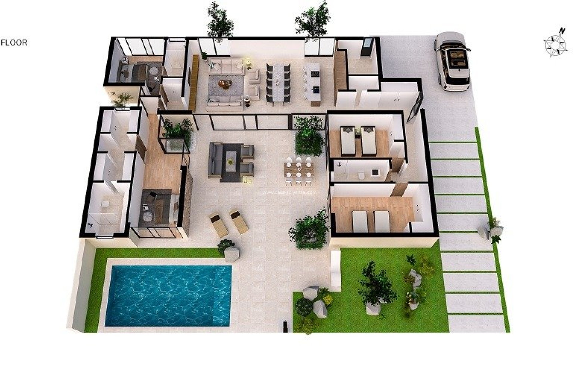 New Build - Villa - Banos y Mendigo - Altaona Golf