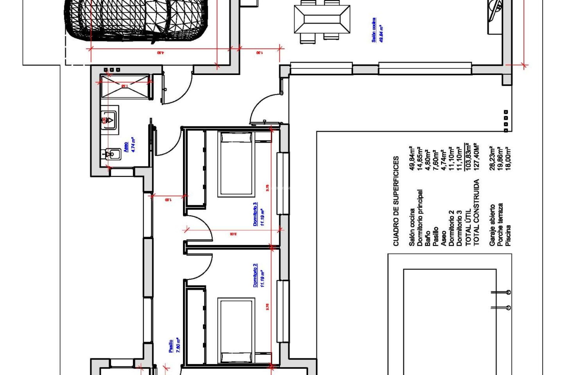 New Build - Villa - Pinoso - Campo