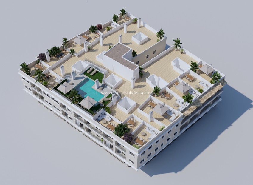 Nieuwbouw Woningen - Appartement / flat - Algorfa