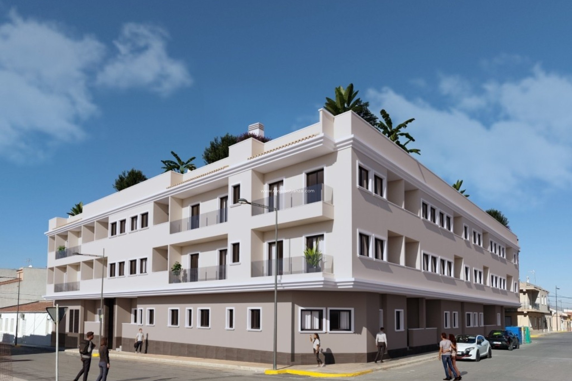 Nieuwbouw Woningen - Appartement / flat - Algorfa