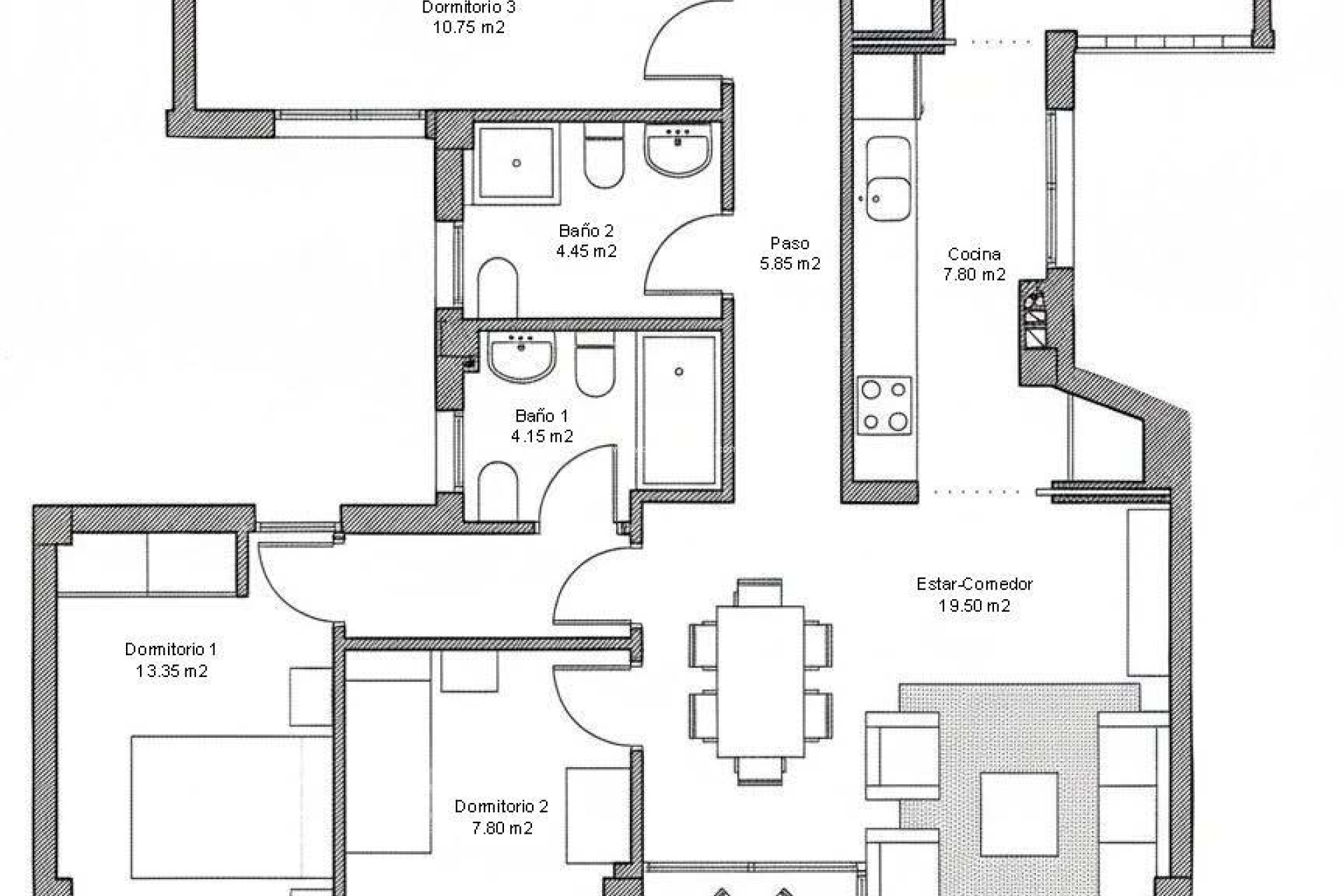 Nieuwbouw Woningen - Appartement / flat - Avileses - pueblo