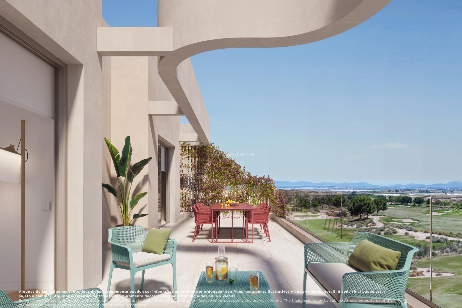 Nieuwbouw Woningen - Appartement / flat - Banos y Mendigo - El Valle Golf