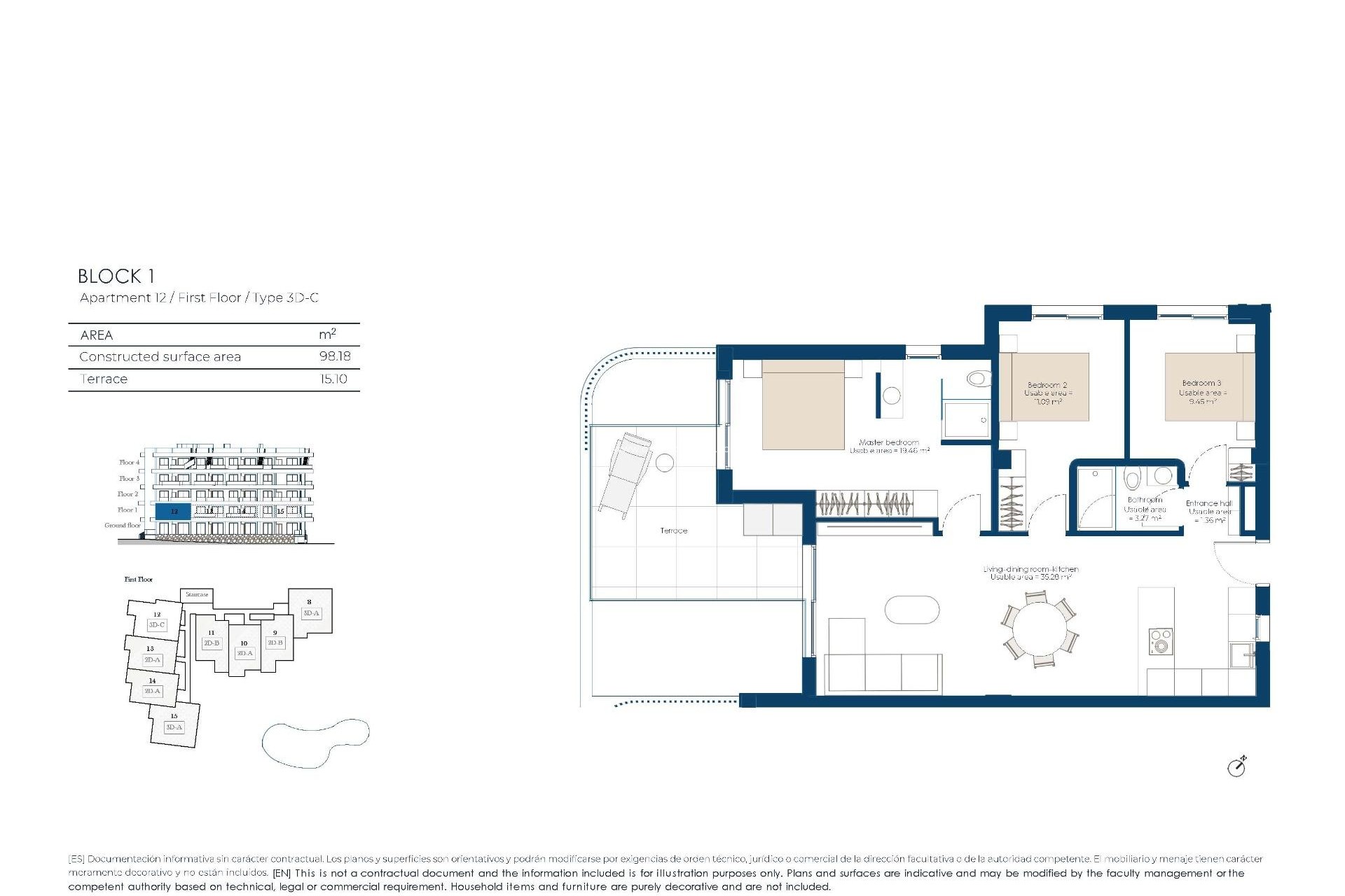 Nieuwbouw Woningen - Appartement / flat - Banos y Mendigo - El Valle Golf
