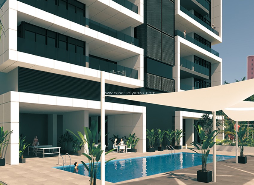 Nieuwbouw Woningen - Appartement / flat - Benidorm