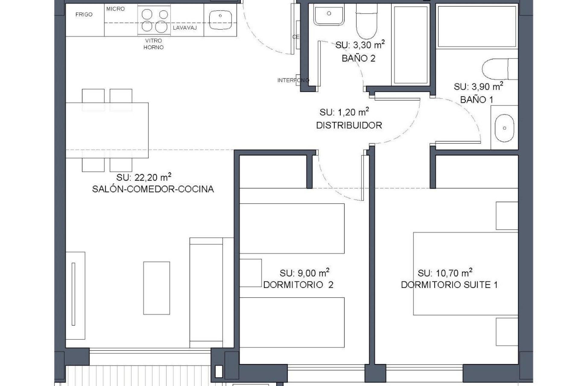Nieuwbouw Woningen - Appartement / flat - Benijofar