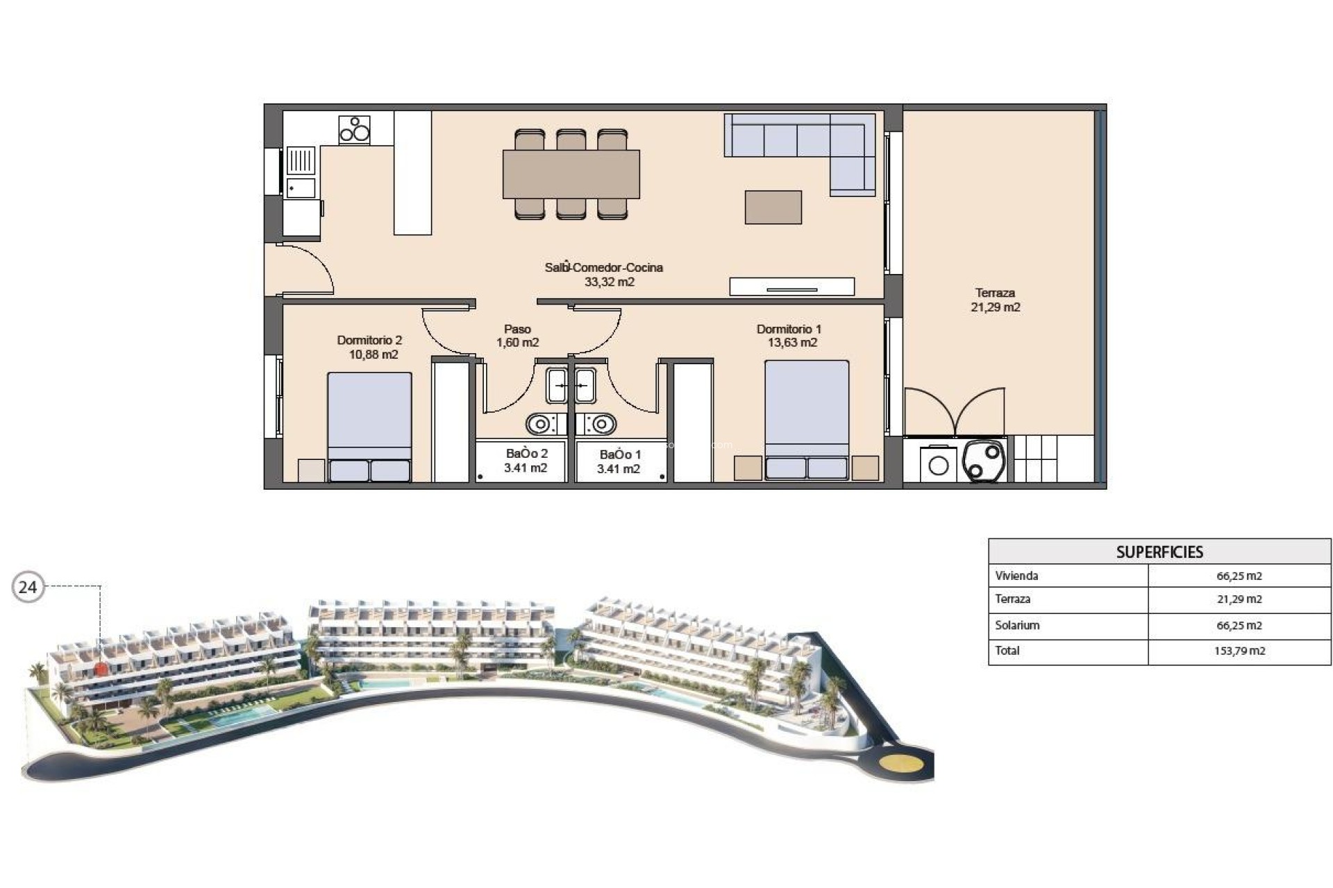 Nieuwbouw Woningen - Appartement / flat - Finestrat - Balcón De Finestrat