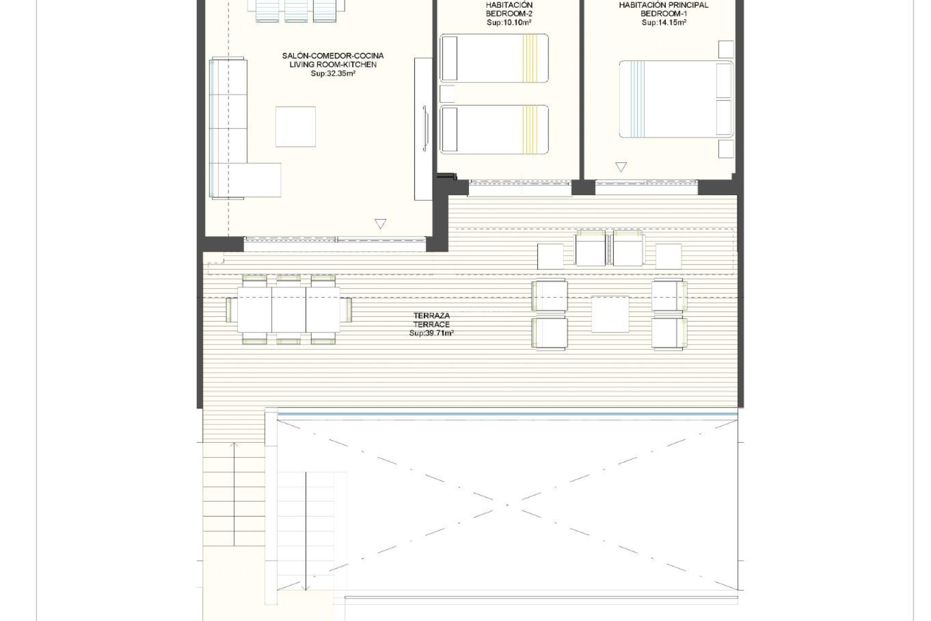 Nieuwbouw Woningen - Appartement / flat - Finestrat - Seascape