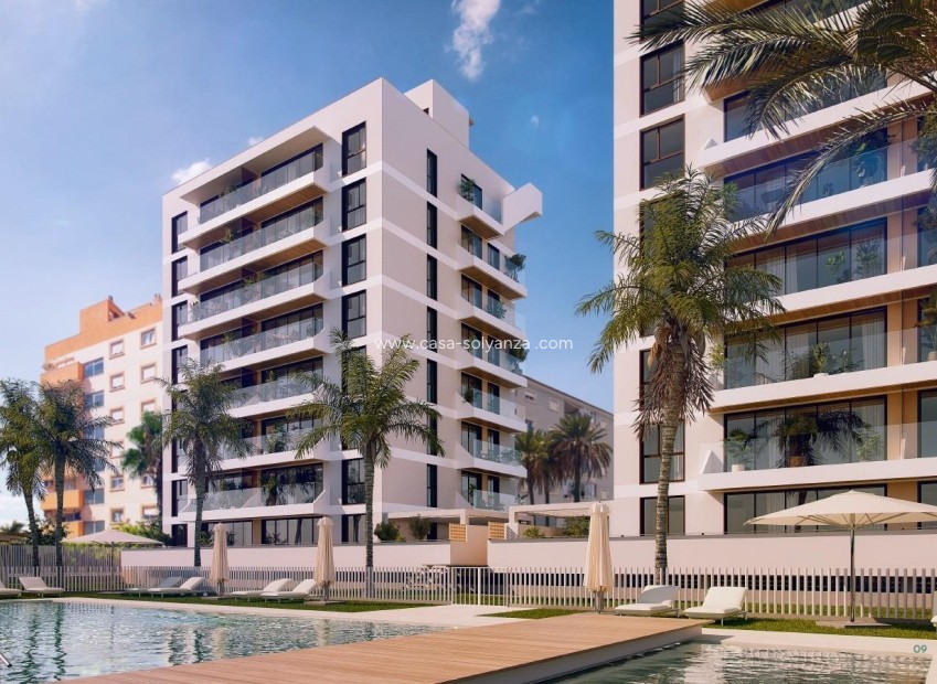 Nieuwbouw Woningen - Appartement / flat - Guardamar del Segura - Avda del Puerto
