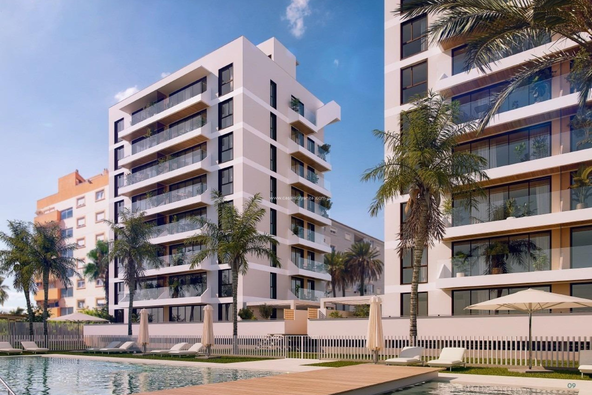 Nieuwbouw Woningen - Appartement / flat - Guardamar del Segura - Avda del Puerto