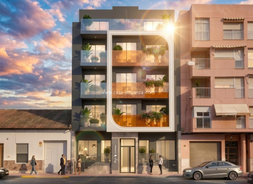 Nieuwbouw Woningen - Appartement / flat - Guardamar del Segura - Center