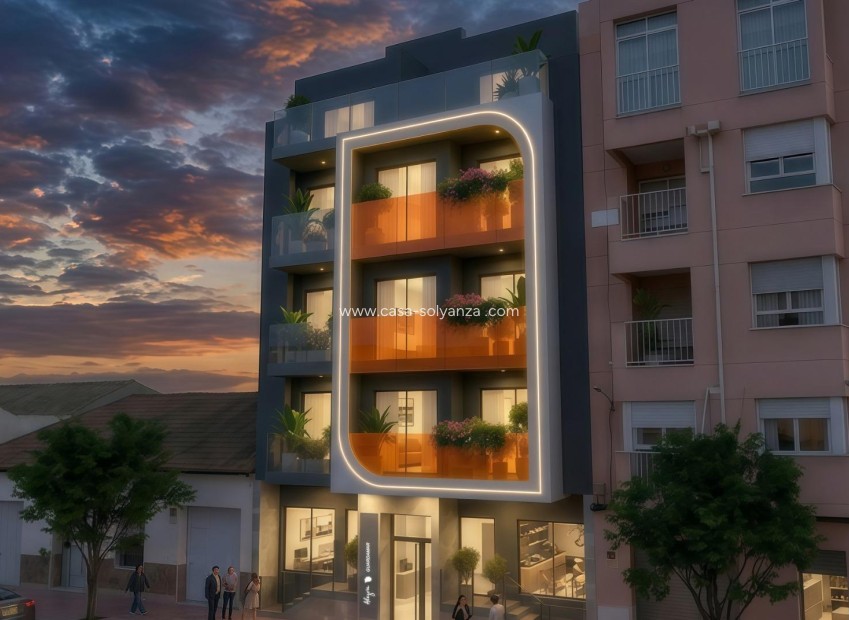 Nieuwbouw Woningen - Appartement / flat - Guardamar del Segura - Center