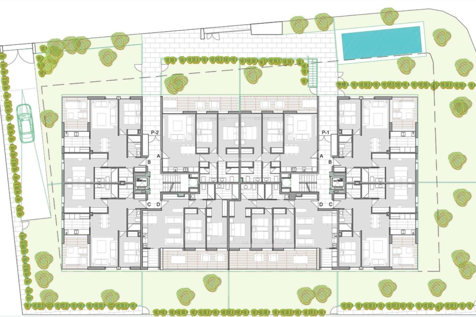 Nieuwbouw Woningen - Appartement / flat - Jávea Xàbia - Pueblo