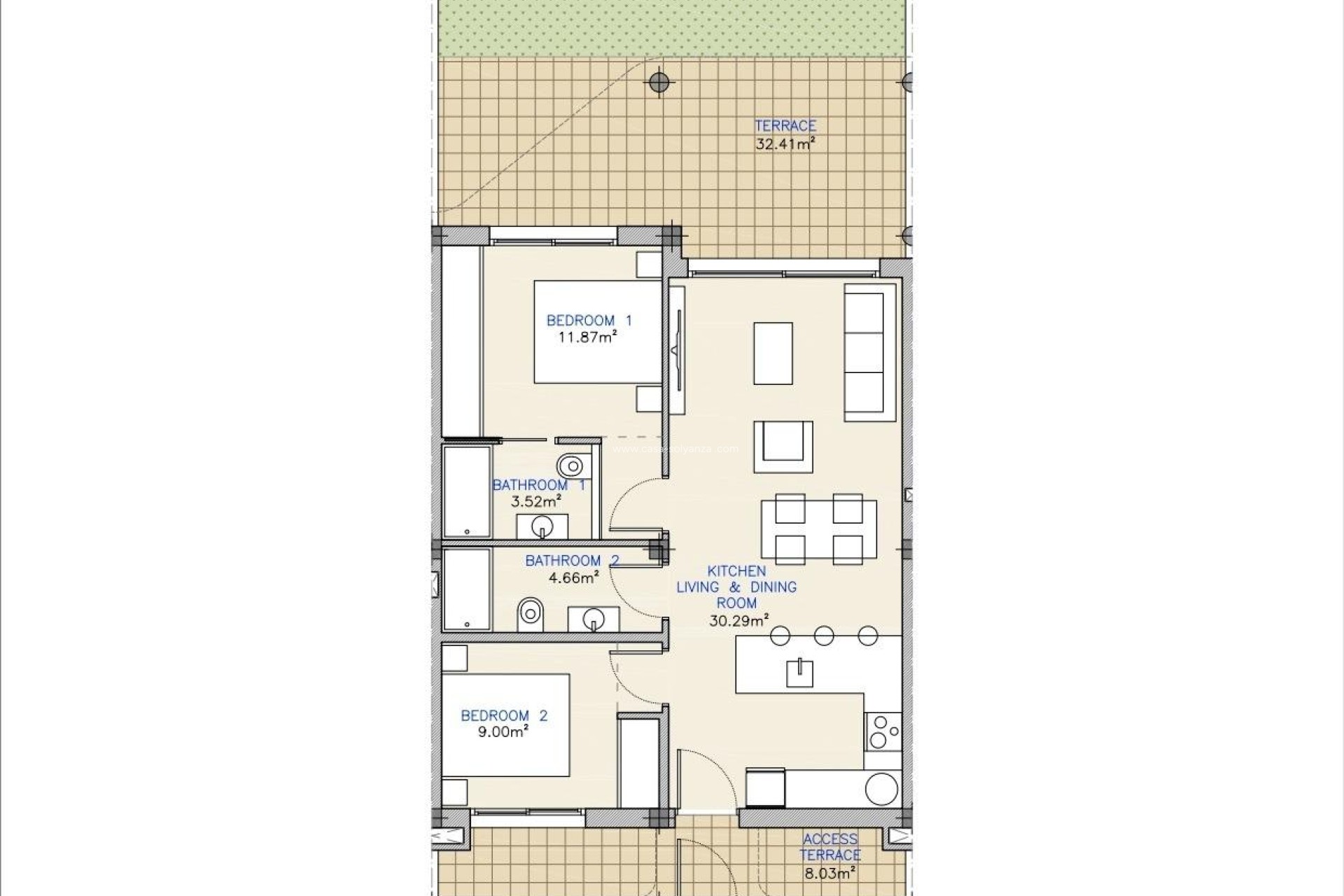 Nieuwbouw Woningen - Appartement / flat - Los Alcázares - Serena Golf