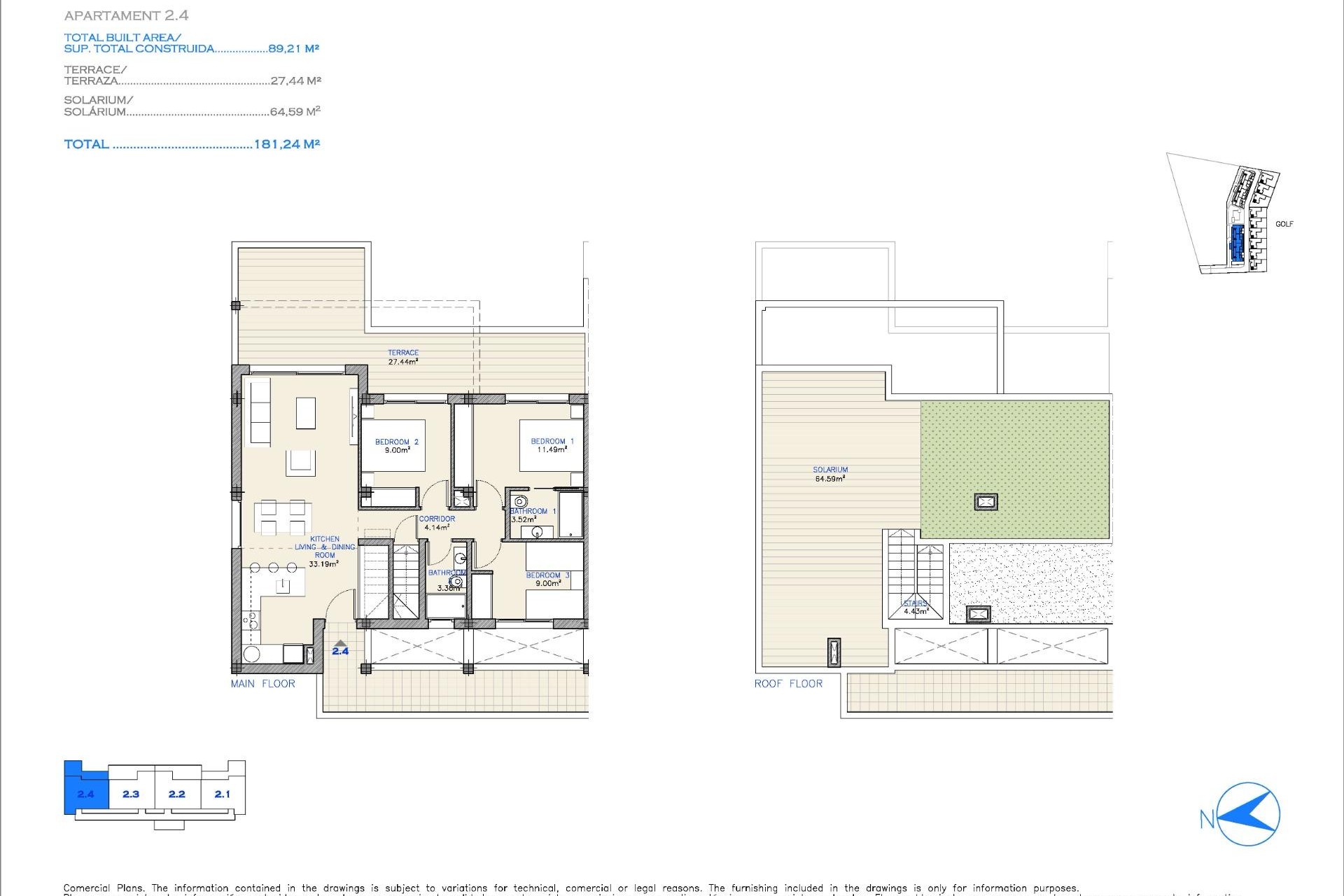 Nieuwbouw Woningen - Appartement / flat - Los Alcázares - Serena Golf