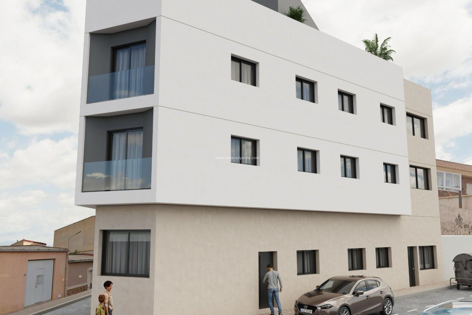 Nieuwbouw Woningen - Appartement / flat - Mazarron - pueblo