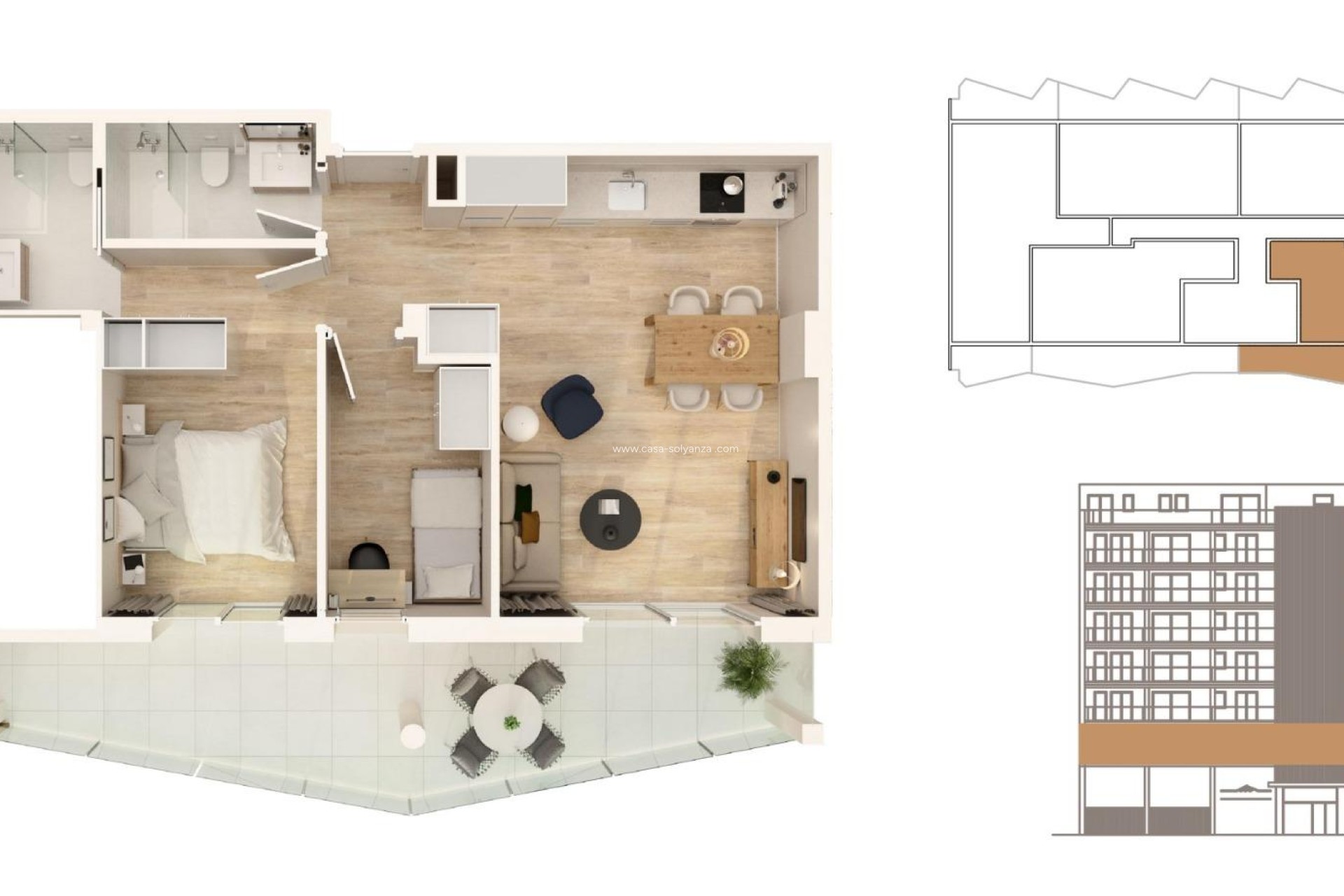Nieuwbouw Woningen - Appartement / flat - Moncofa - Playa de Moncofa