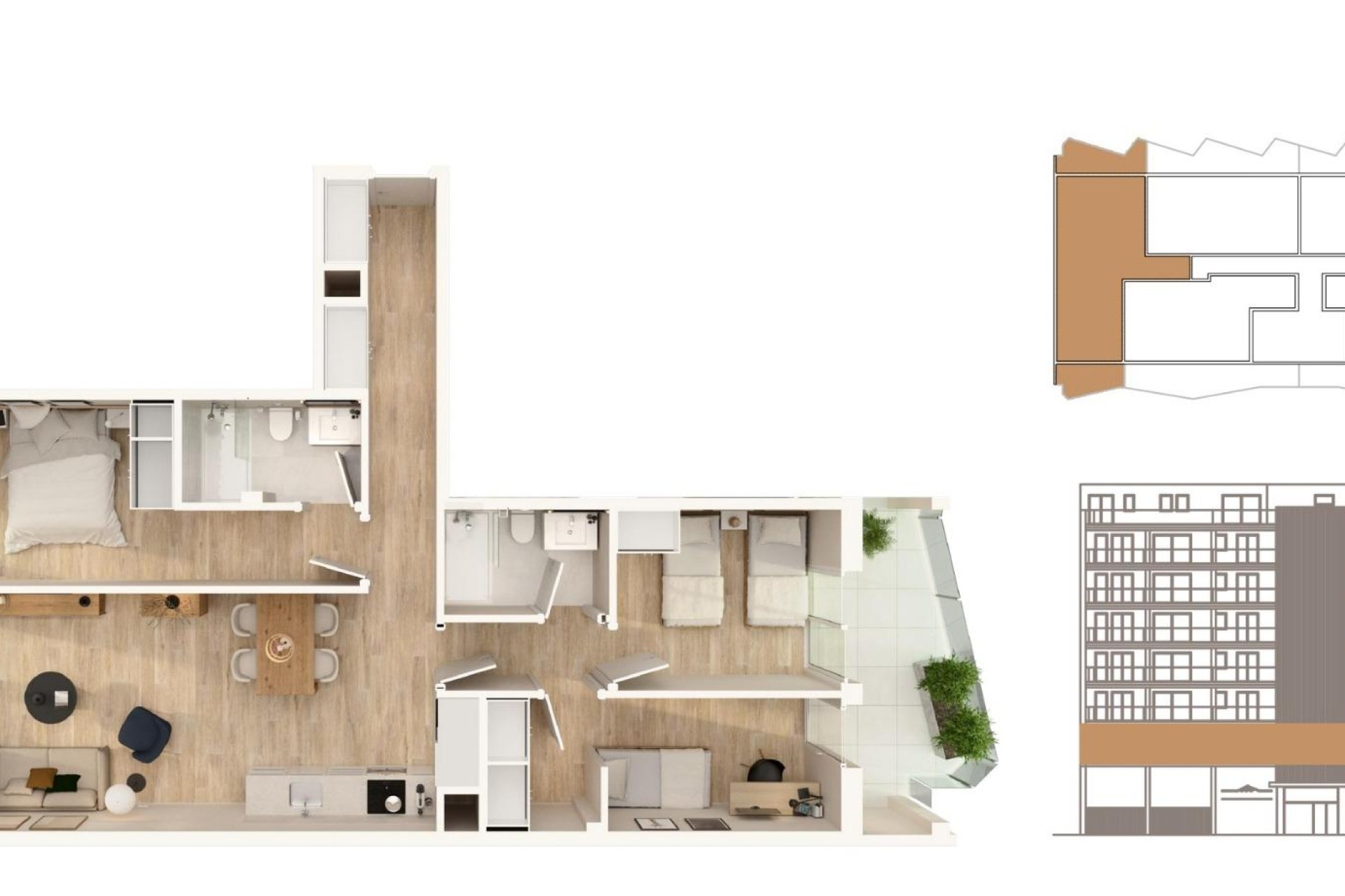 Nieuwbouw Woningen - Appartement / flat - Moncofa - Playa de Moncofa