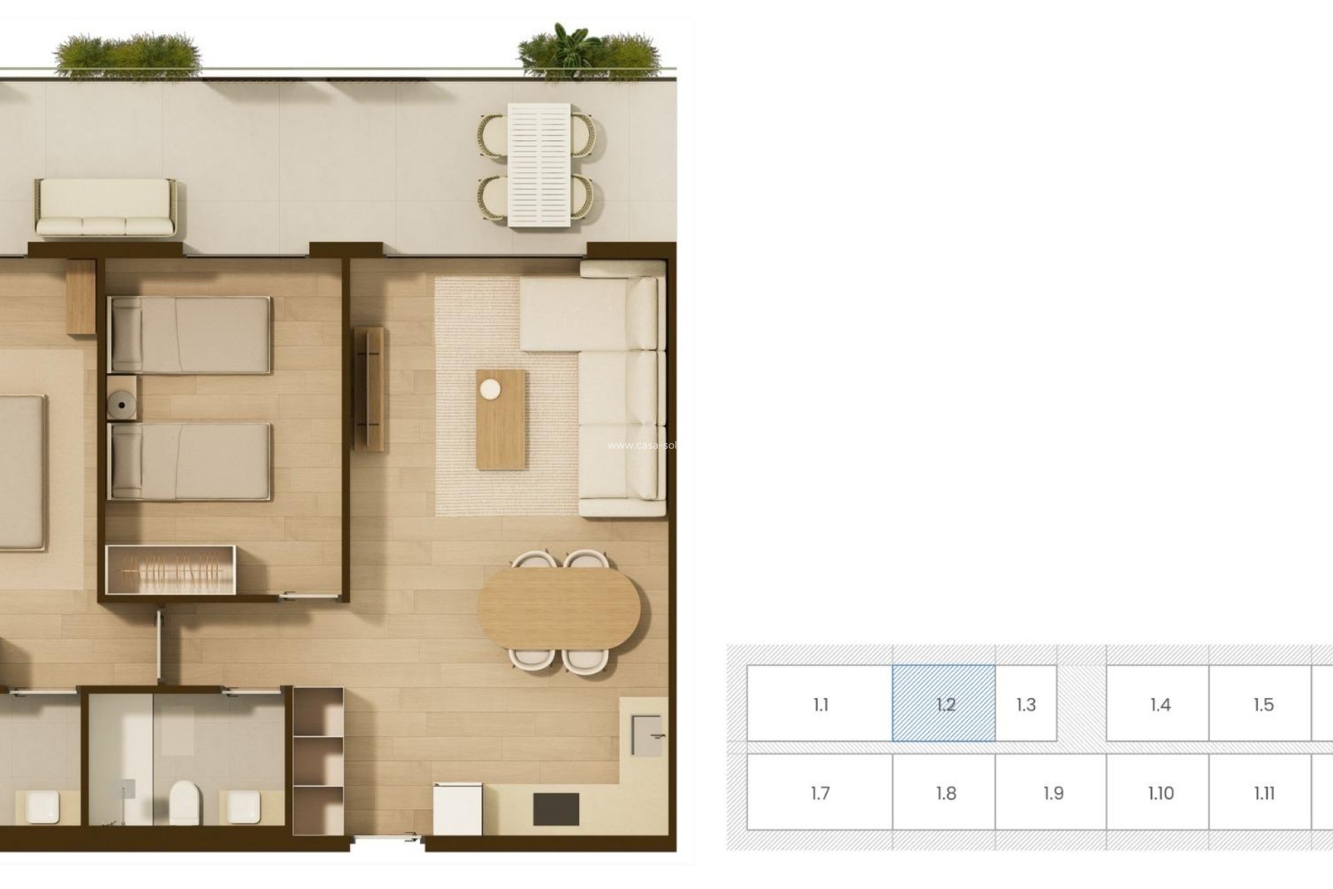 Nieuwbouw Woningen - Appartement / flat - Moncofa - Playa de Moncofa