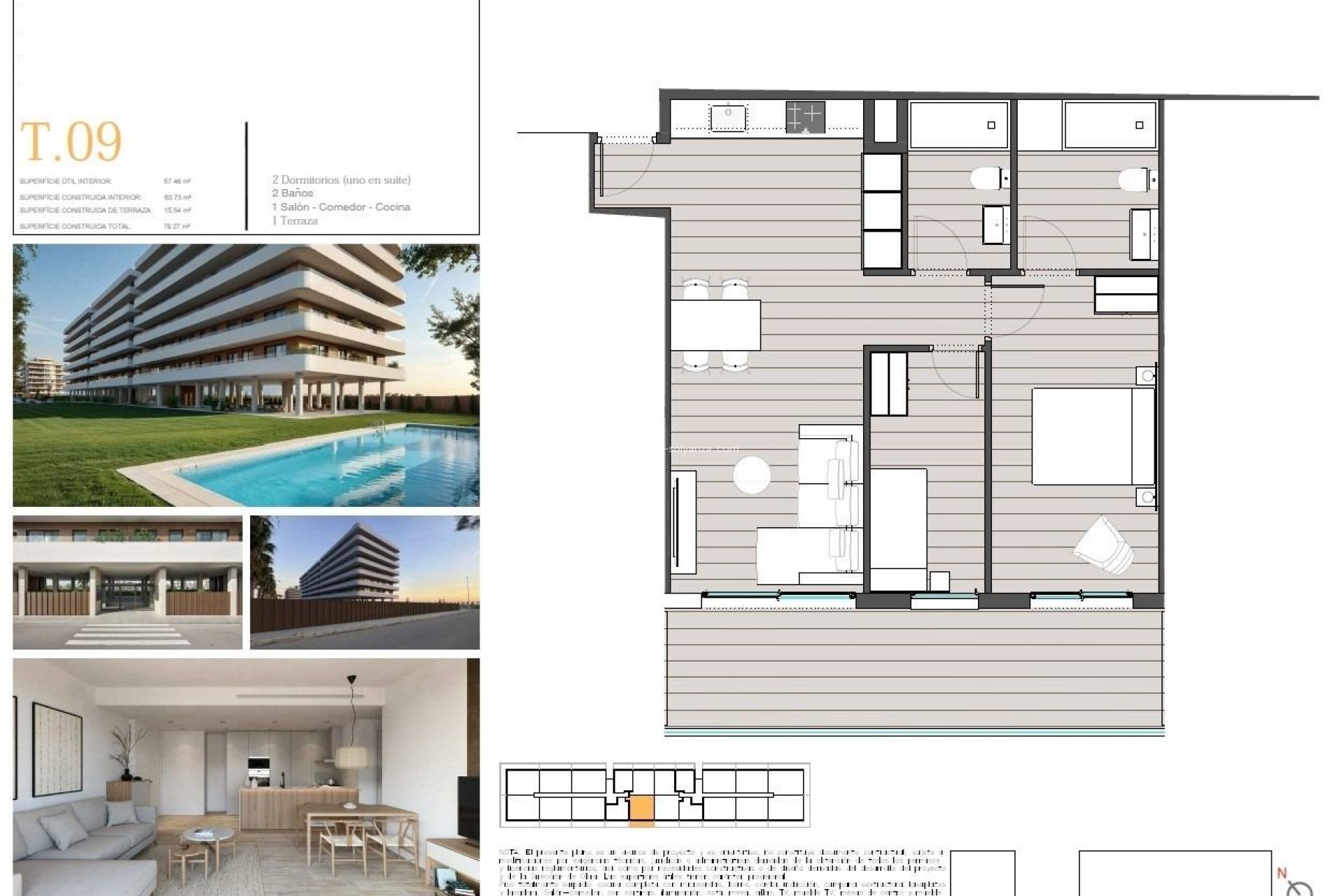 Nieuwbouw Woningen - Appartement / flat - Moncofa - Playa de Moncofa