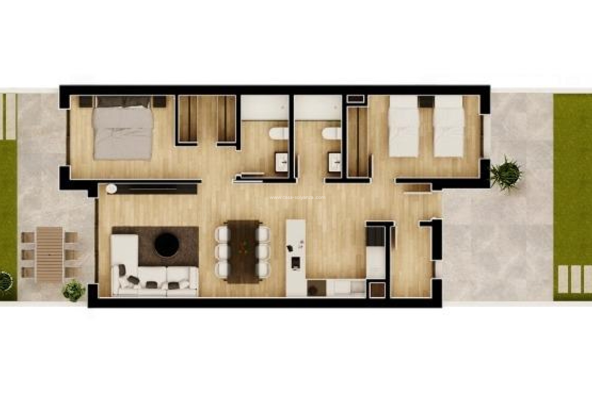Nieuwbouw Woningen - Appartement / flat - Monforte del Cid - Alenda Golf