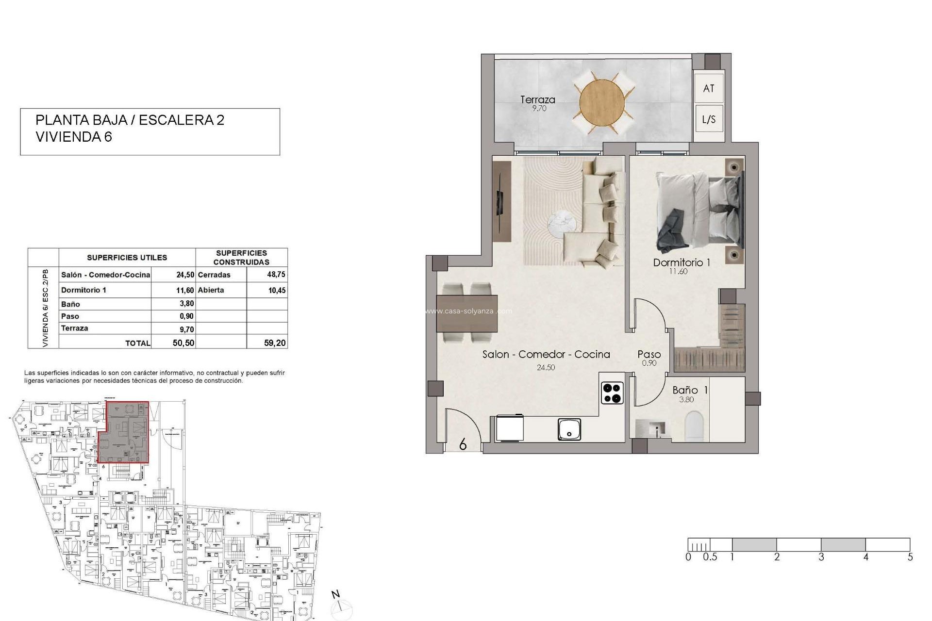 Nieuwbouw Woningen - Appartement / flat - Santa Pola - Estacion de autobuses