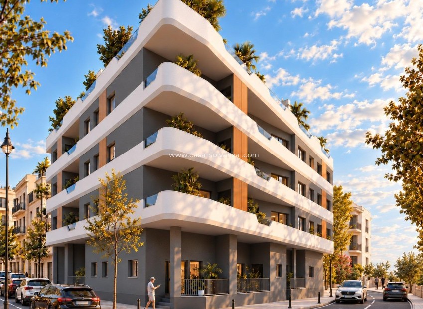 Nieuwbouw Woningen - Appartement / flat - Santa Pola - Estacion de autobuses