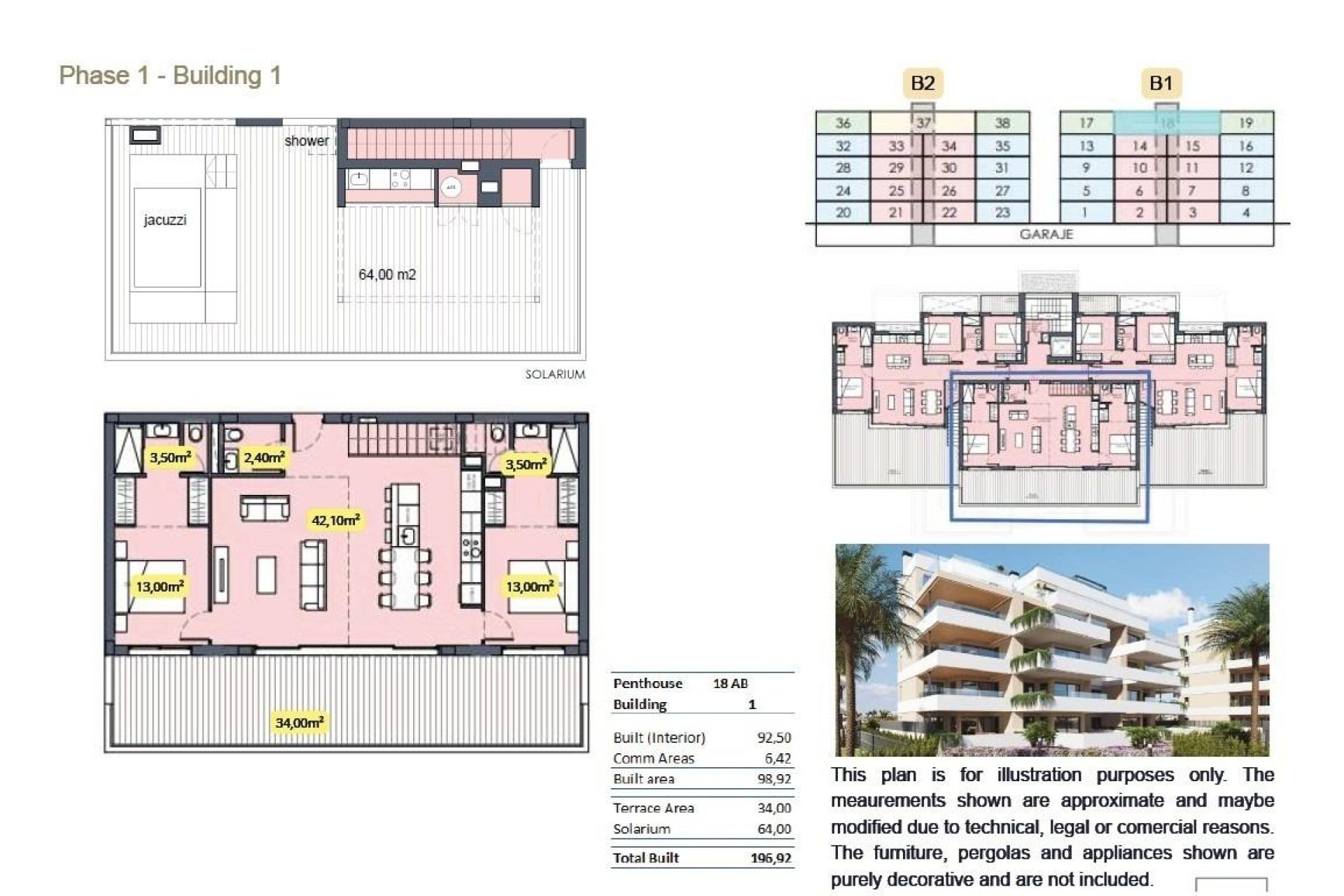 Nieuwbouw Woningen - Appartement / flat - Torre Pacheco - Santa Rosalia Lake and Life Resort