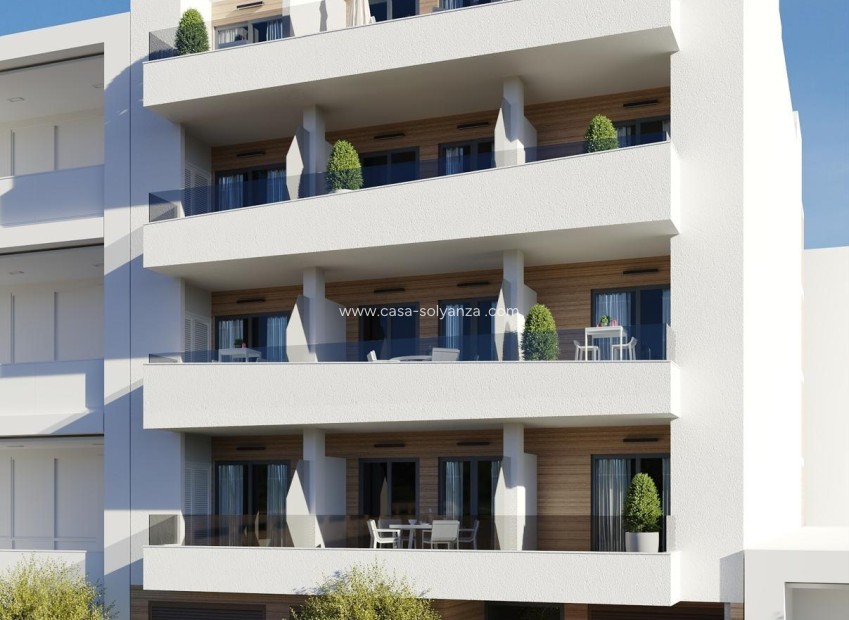 Nieuwbouw Woningen - Appartement / flat - Torrevieja - Center