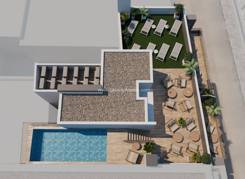 Nieuwbouw Woningen - Appartement / flat - Torrevieja - Center