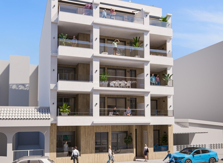 Nieuwbouw Woningen - Appartement / flat - Torrevieja - Playa de El Cura