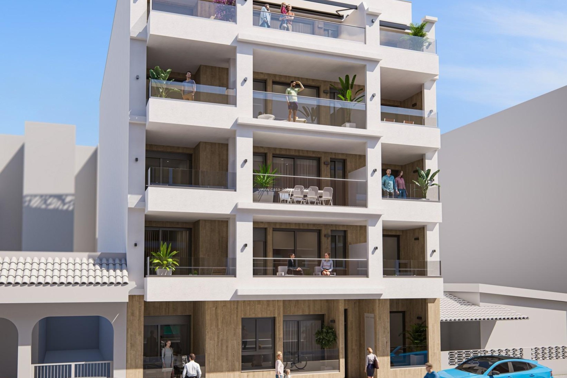 Nieuwbouw Woningen - Appartement / flat - Torrevieja - Playa de El Cura
