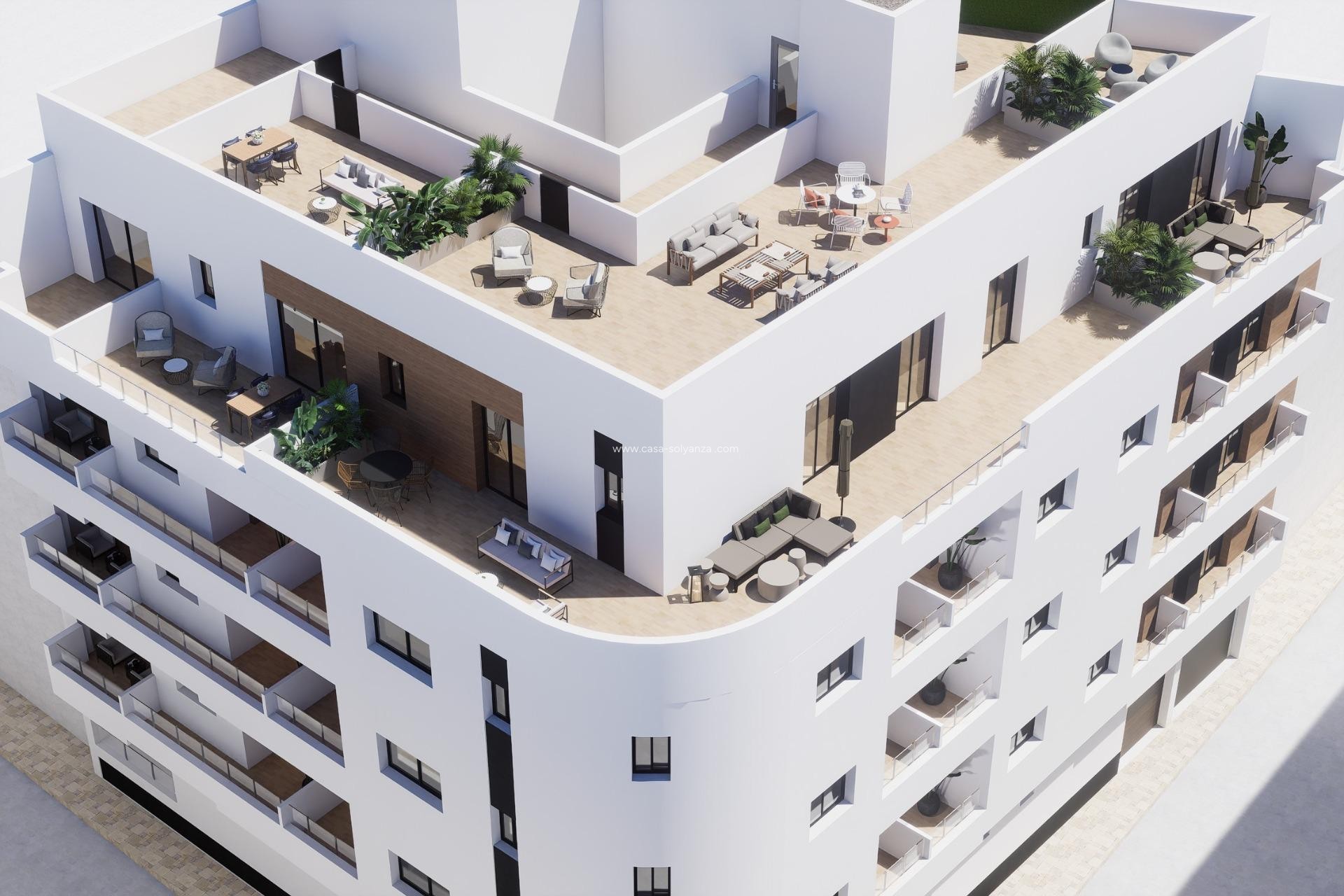 Nieuwbouw Woningen - Appartement / flat - Torrevieja - pueblo
