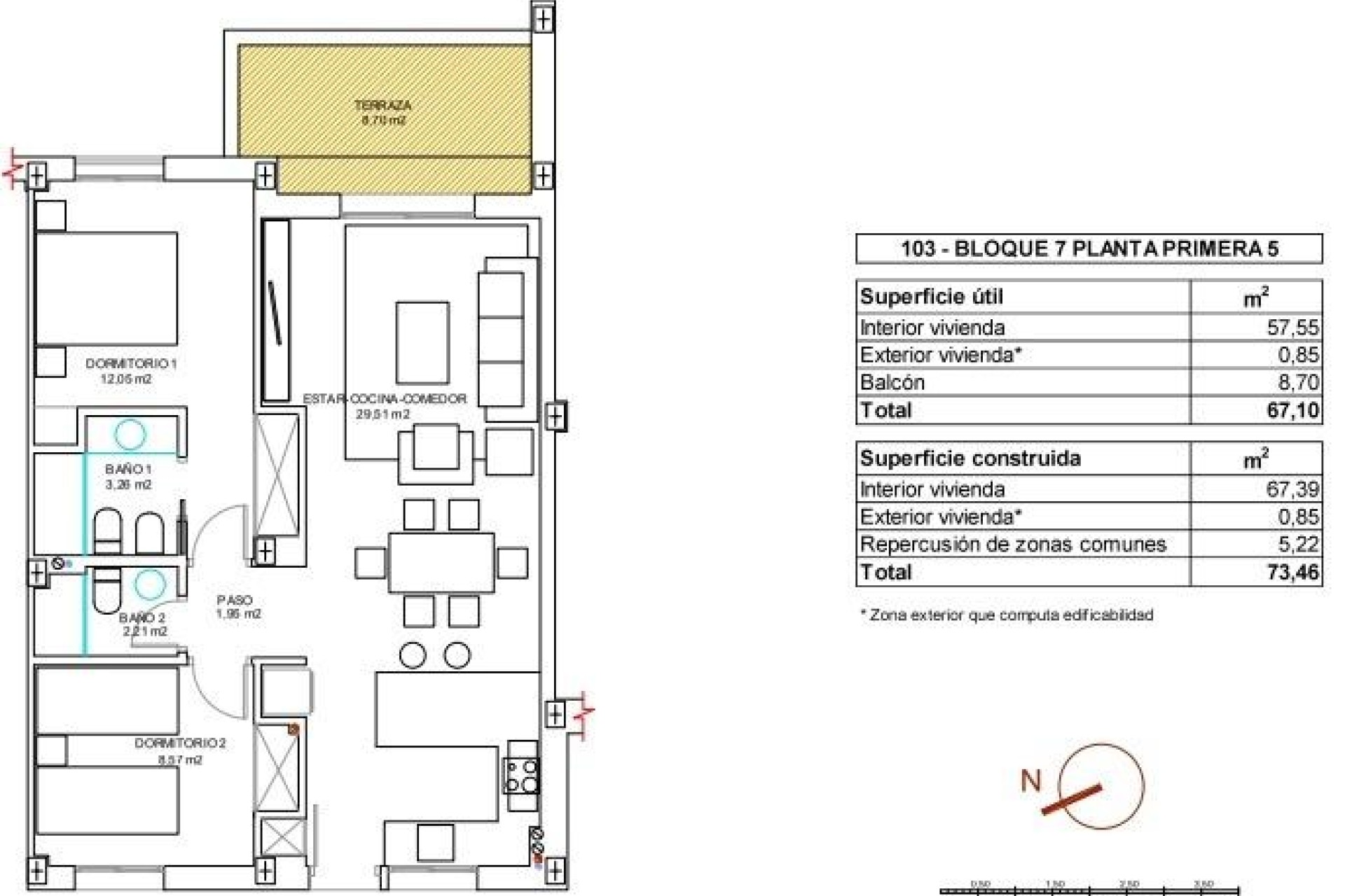 Nieuwbouw Woningen - Appartement / flat - Vera - El Playazo