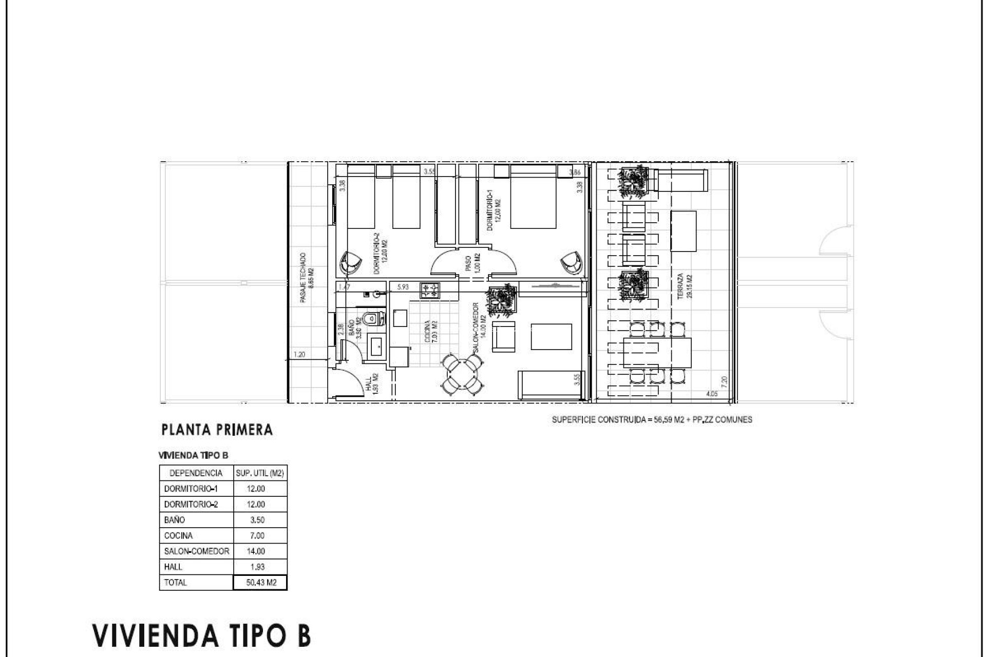 Nieuwbouw Woningen - Appartement / flat - Vera - Vera Playa