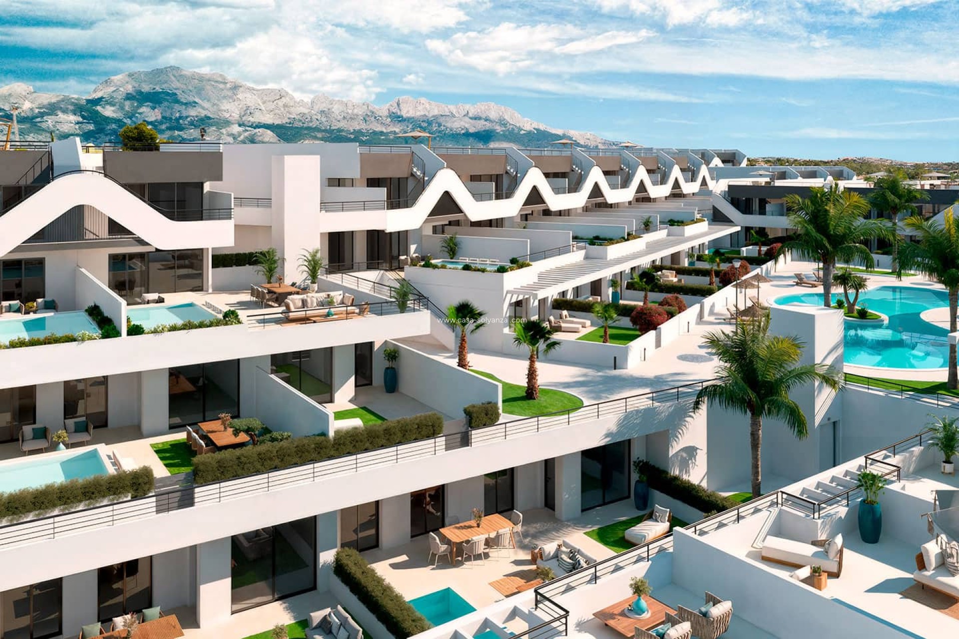 Nieuwbouw Woningen - Bungalow - Alfas del Pí - Alfaz del Pi