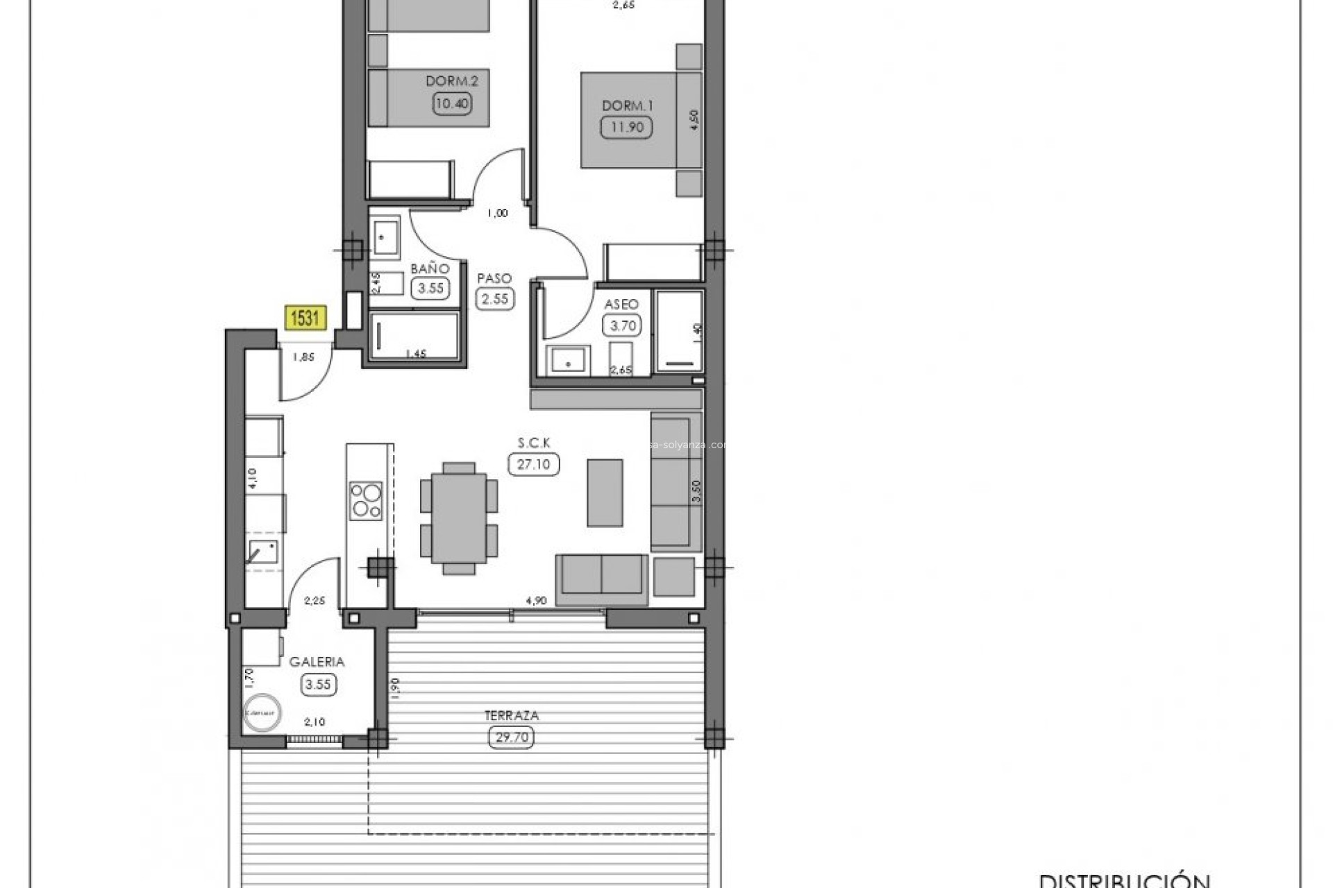 Nieuwbouw Woningen - Bungalow - Algorfa - La Finca Golf Resort