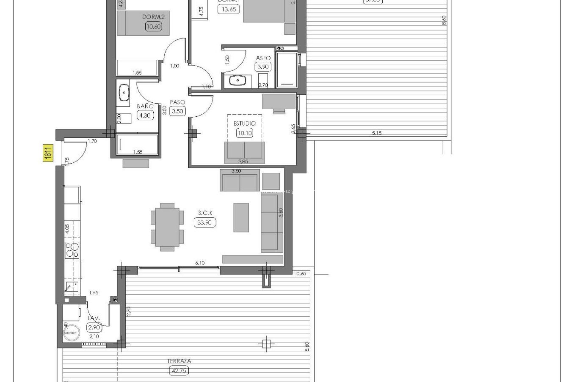 Nieuwbouw Woningen - Bungalow - Algorfa - La Finca Golf Resort