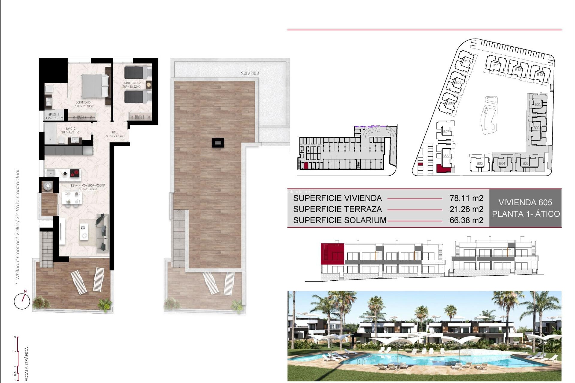 Nieuwbouw Woningen - Bungalow - Ciudad Quesada - Lo Marabu