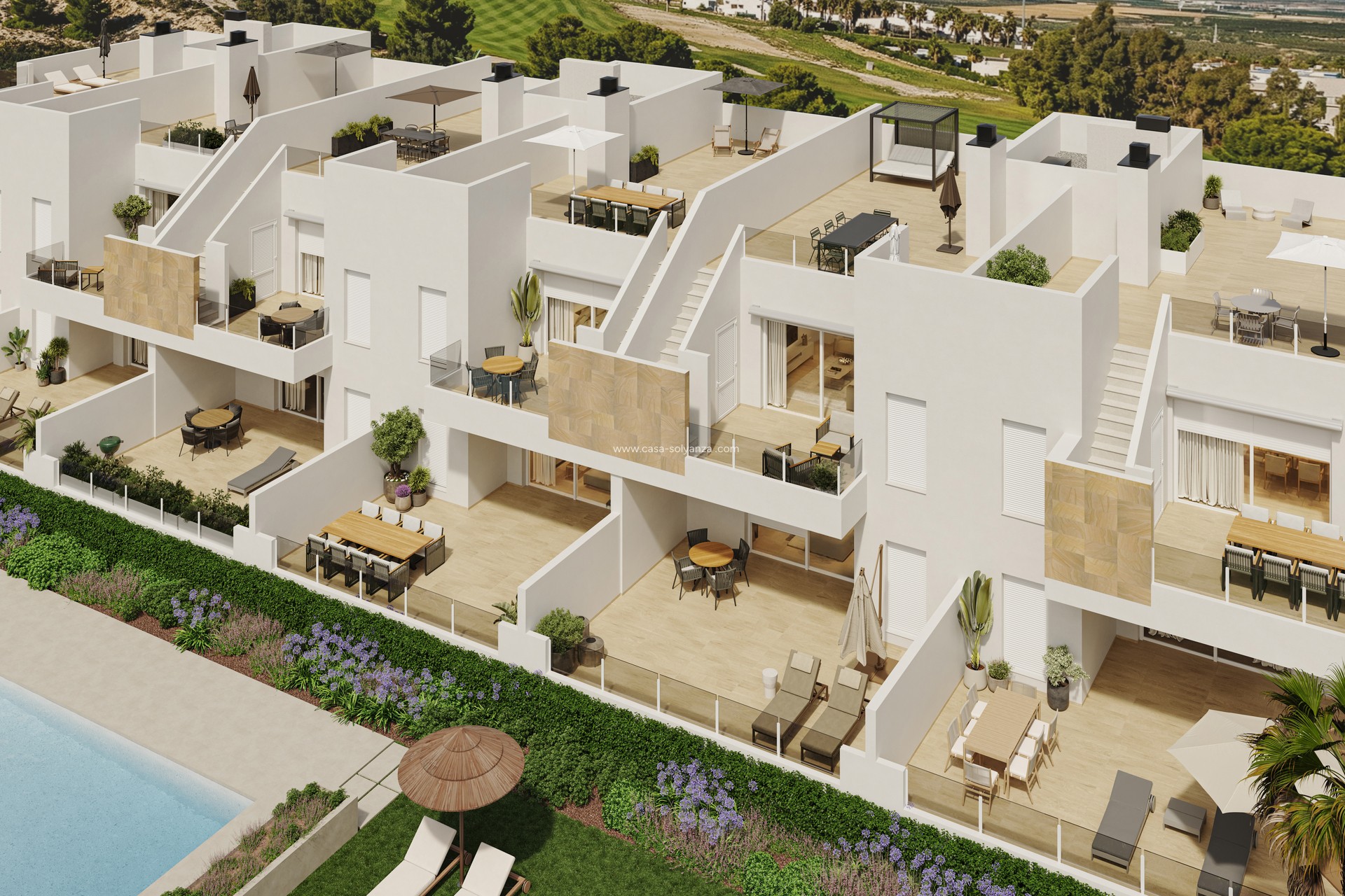 Nieuwbouw Woningen - Bungalow - La Finca Golf - La Finca Golf Resort